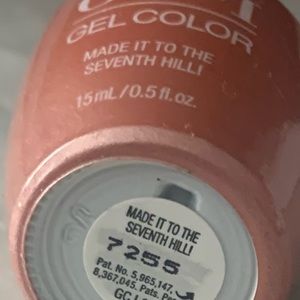 Made it to the seventh hill opi gel color